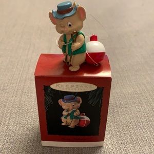 Hallmark Keepsake Ornament Mouse Merry Fishmas with Original Box Christmas